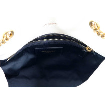 Saint Laurent Puffer Toy Pelle Bianca