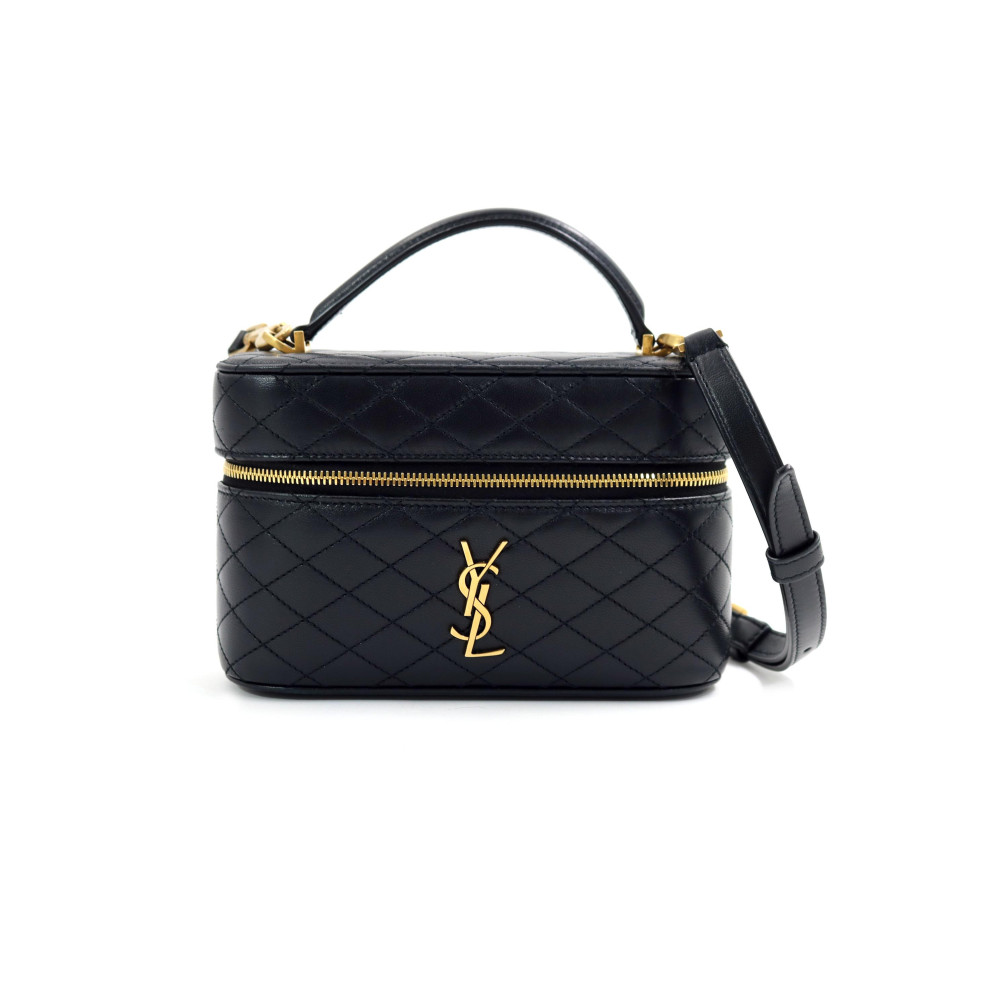 Saint Laurent Gaby Vanity Bag Pelle Nera