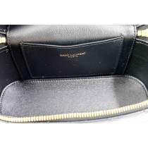 Saint Laurent Gaby Vanity Bag Pelle Nera