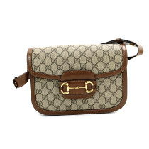 Gucci Horsebit 1955 Medium GG Beige