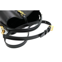 Saint Laurent Le 37 Small Pelle Lucida Nera