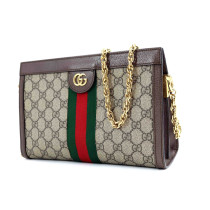 Gucci Borsa a Spalla Ophidia Misura Media GG Beige