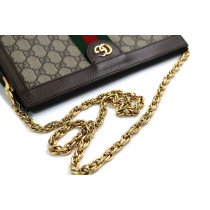 Gucci Borsa a Spalla Ophidia Misura Media GG Beige