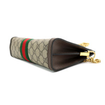 Gucci Borsa a Spalla Ophidia Misura Media GG Beige