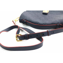 Louis Vuitton Pochette Metis Pelle Monogram Empreinte Blu