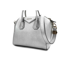 Givenchy Antigona Pelle Argento