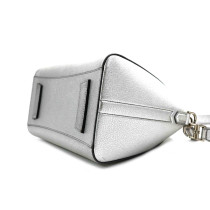Givenchy Antigona Pelle Argento