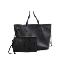 Louis Vuitton Neverfull MM Pelle Monogram Nero