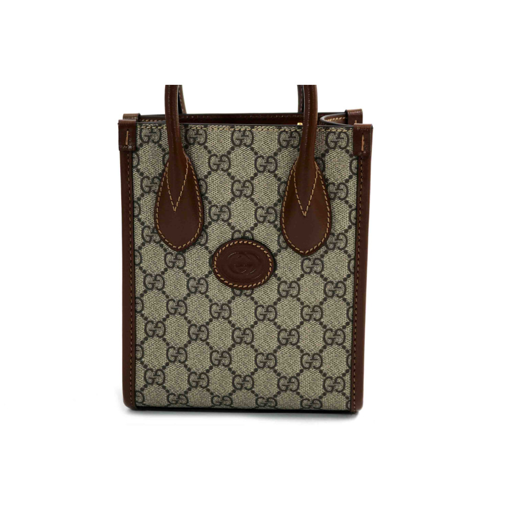 Gucci Tote Mini GG Supreme Beige