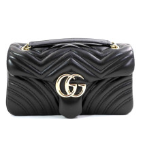 Gucci Marmont Media Pelle Nera