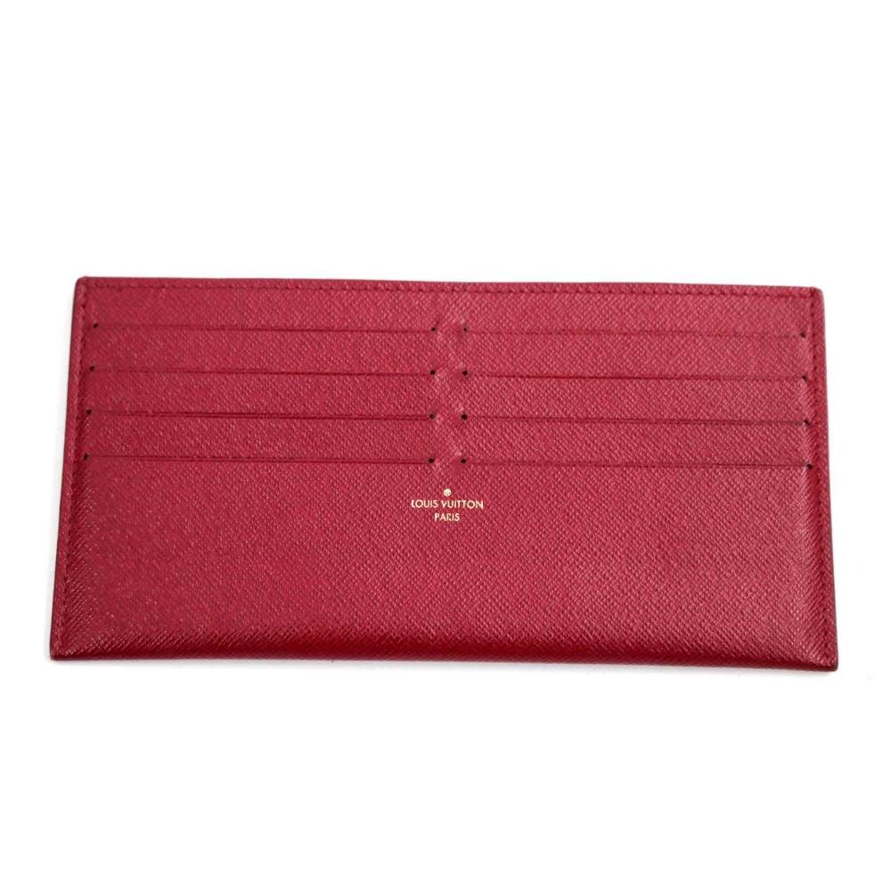 Louis Vuitton Pochette Interna Felicie Pelle Saffiano Fucsia