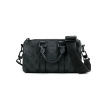 Louis Vuitton Keepall Bandoulière 25 Pelle Nera