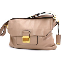 Miu Miu Soft Flap Pelle Beige
