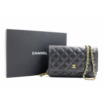 Chanel Wallet On Chain Pelle Nera