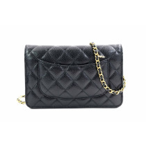 Chanel Wallet On Chain Pelle Nera
