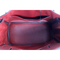 Hermes Birkin 35 Pelle Fjord Bordeaux