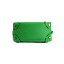 Celine Luggage Pelle Verde