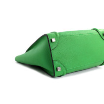 Celine Luggage Pelle Verde