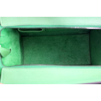 Celine Luggage Pelle Verde