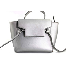 Celine Nano Belt Pelle Argento