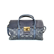 Louis Vuitton Volupte Psyche Pelle e Tessuto Blu