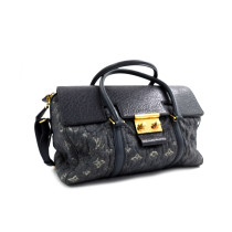 Louis Vuitton Volupte Psyche Pelle e Tessuto Blu