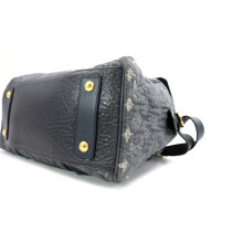 Louis Vuitton Volupte Psyche Pelle e Tessuto Blu