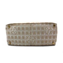 Chanel Tote Bag New Travel Line Tela Beige