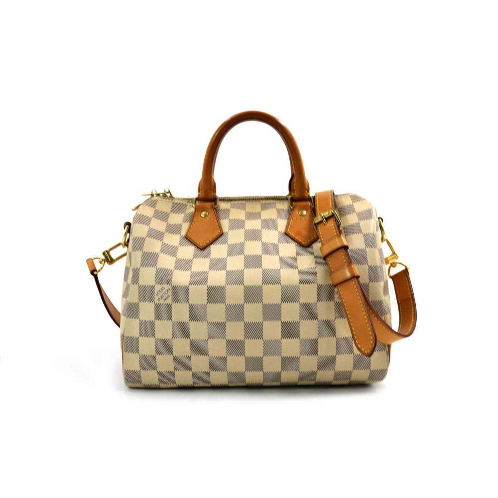 Louis Vuitton Speedy 25 Bandouliere Damier Azur