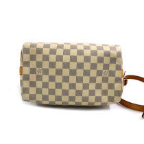 Louis Vuitton Speedy 25 Bandouliere Damier Azur