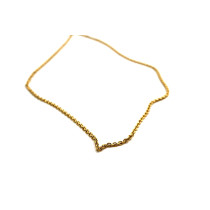 Saint Laurent Collana Metallo Dorato