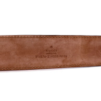 Gucci Cintura Pelle Arancio