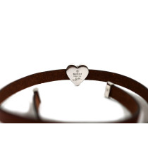 Gucci Bracciale Cuoio Marrone