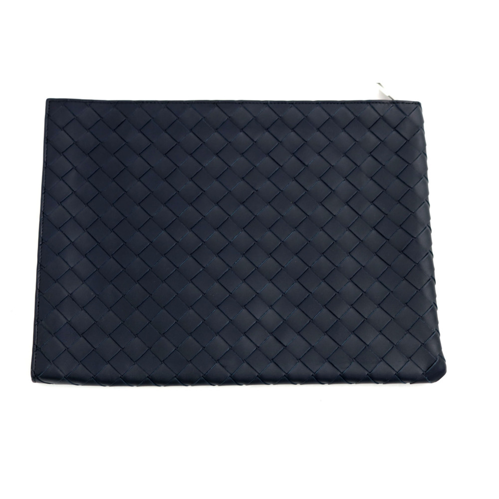 Bottega Veneta Pochette Pelle Blu