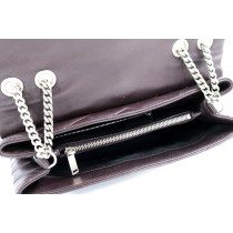 Saint Laurent Lou Lou M Pelle Bordeaux