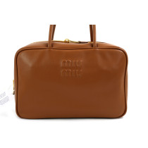 Miu Miu Beau Pelle Marrone