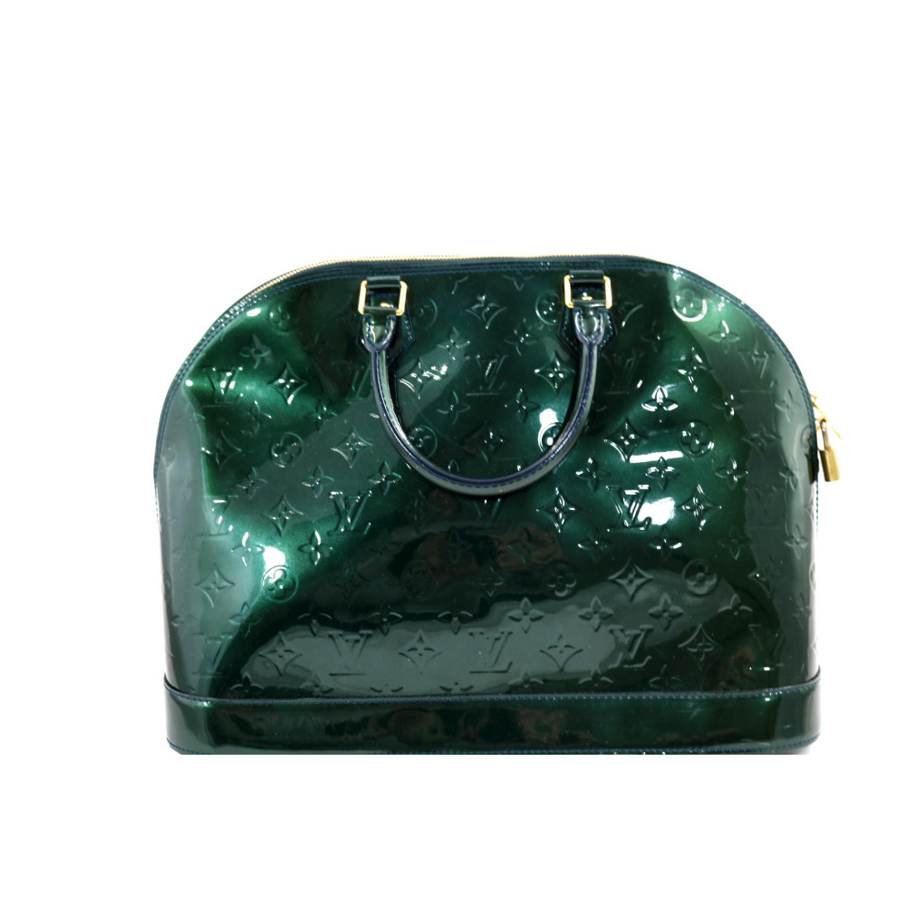 Louis Vuitton Alma GM Vernis Verde