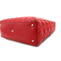 Dior Lady Dior L Pelle Rossa