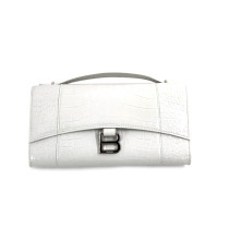 Balenciaga Pochette Pelle Bianca