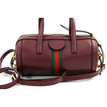 Gucci Cilindro Pelle Bordeaux