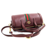 Gucci Cilindro Pelle Bordeaux