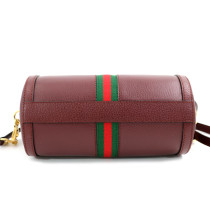 Gucci Cilindro Pelle Bordeaux