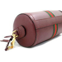Gucci Cilindro Pelle Bordeaux