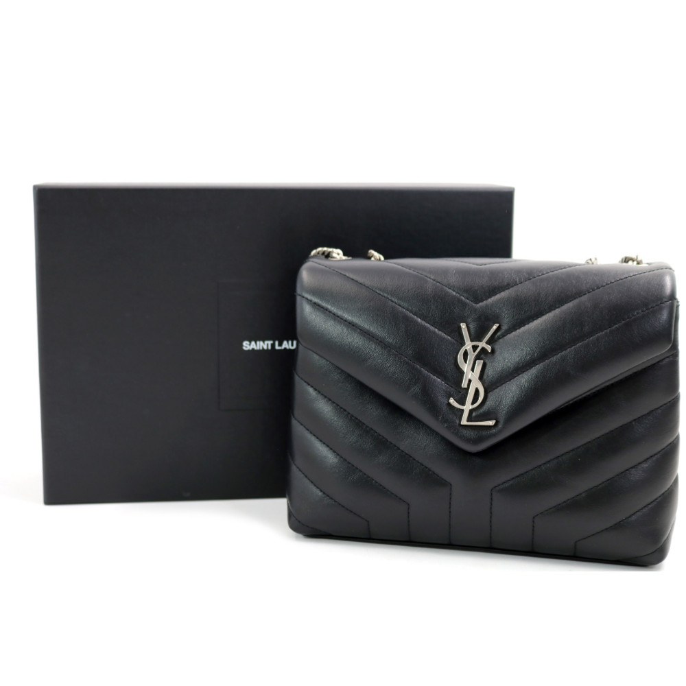 Saint Laurent Lou Lou Small Pelle Nera