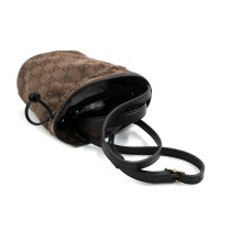 Gucci Secchiello Tela Marrone