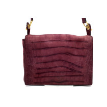 Saint Laurent Shopping Nabuk Viola