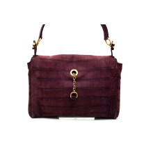 Saint Laurent Shopping Nabuk Viola