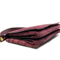 Saint Laurent Shopping Nabuk Viola