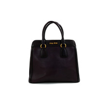 Miu Miu Shopping Pelle Viola