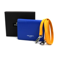 Dolce & Gabbana Portafoglio a Tracolla Pelle Blu